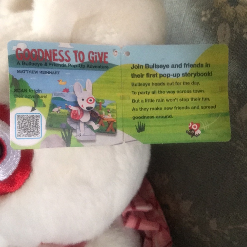 Bullseye Plush Toy by Target NWT - Picture 3 of 10